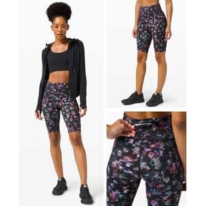Lululemon Fast And Free Short 10" Non-Reflective Activate Floral Multi - Size 4